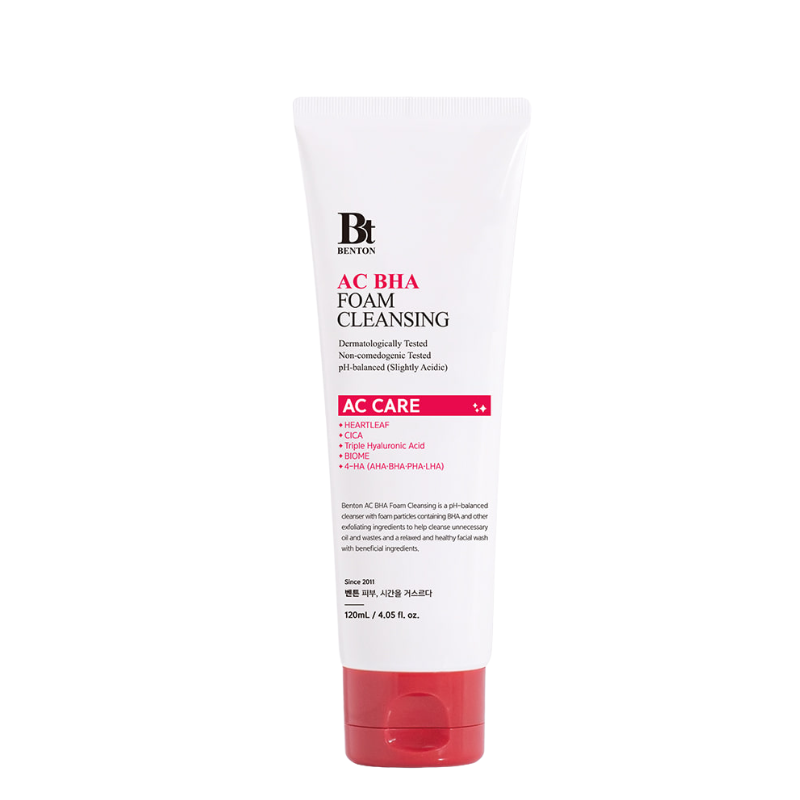 Bestkoreanskincares CLEANSING FOAM AC BHA Foam Cleansing Benton