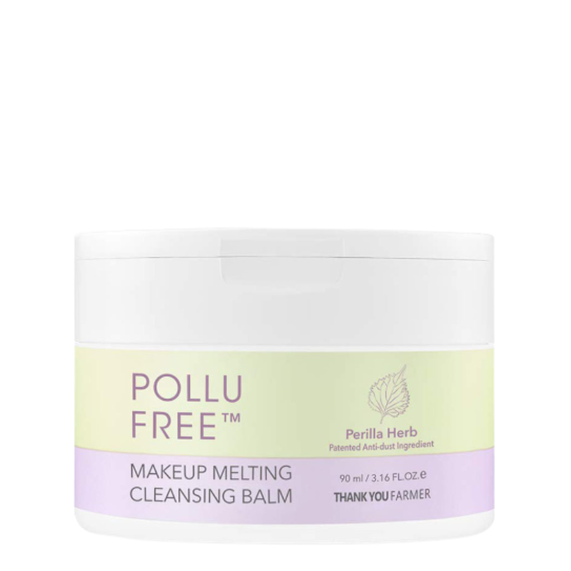 Bestkoreanskincares CLEANSING BALM Pollufree Makeup Melting Cleansing Balm THANK YOU FARMER