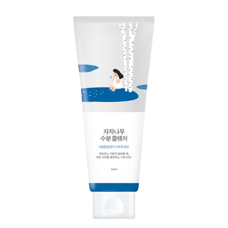 Bestkoreanskincares CLEANSING FOAM Birch Moisturizing Cleanser ROUND LAB