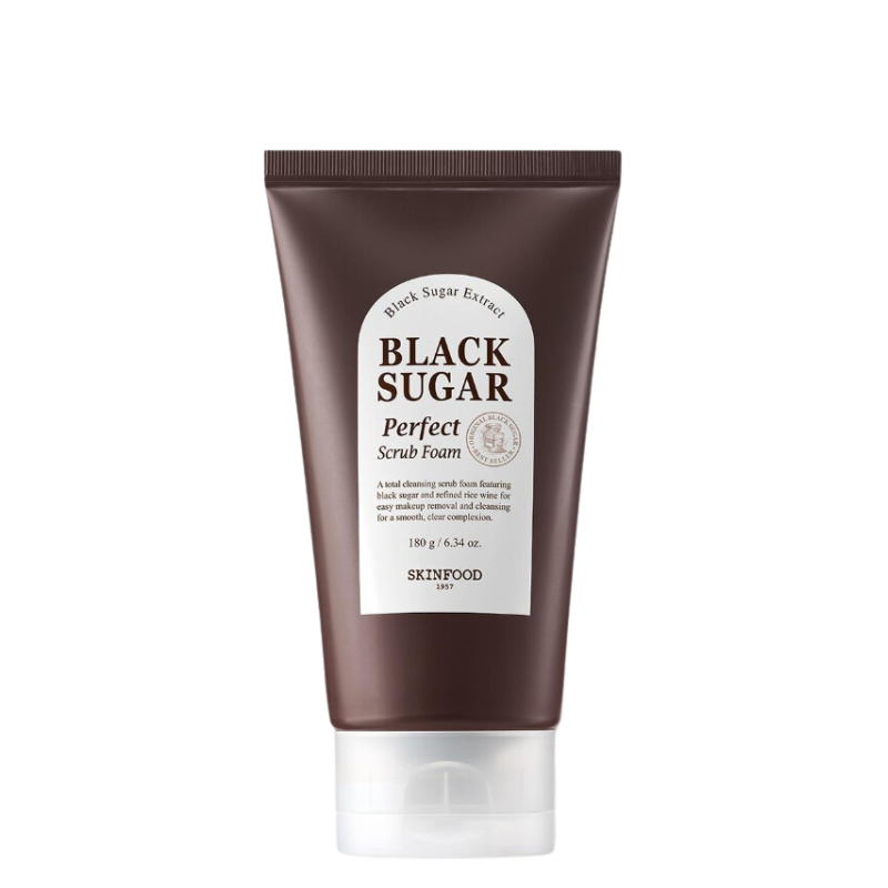 Bestkoreanskincares SCRUB Black Sugar Perfect Scrub Foam SKINFOOD