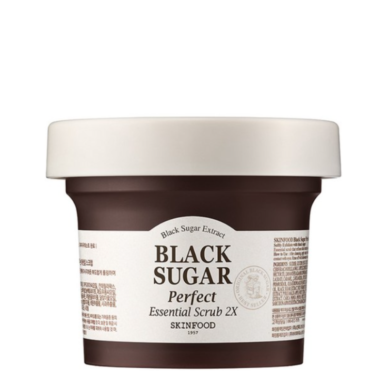 Bestkoreanskincares SCRUB Black Sugar Perfect Essential Scrub 2X SKINFOOD