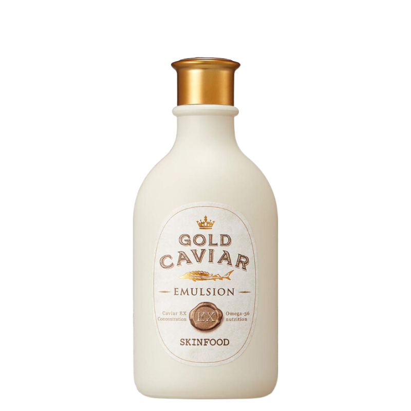 Bestkoreanskincares LOTION/EMULSION Gold Caviar EX Emulsion SKINFOOD