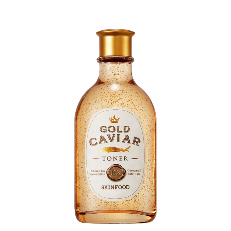 Bestkoreanskincares TONER Gold Caviar EX Toner SKINFOOD