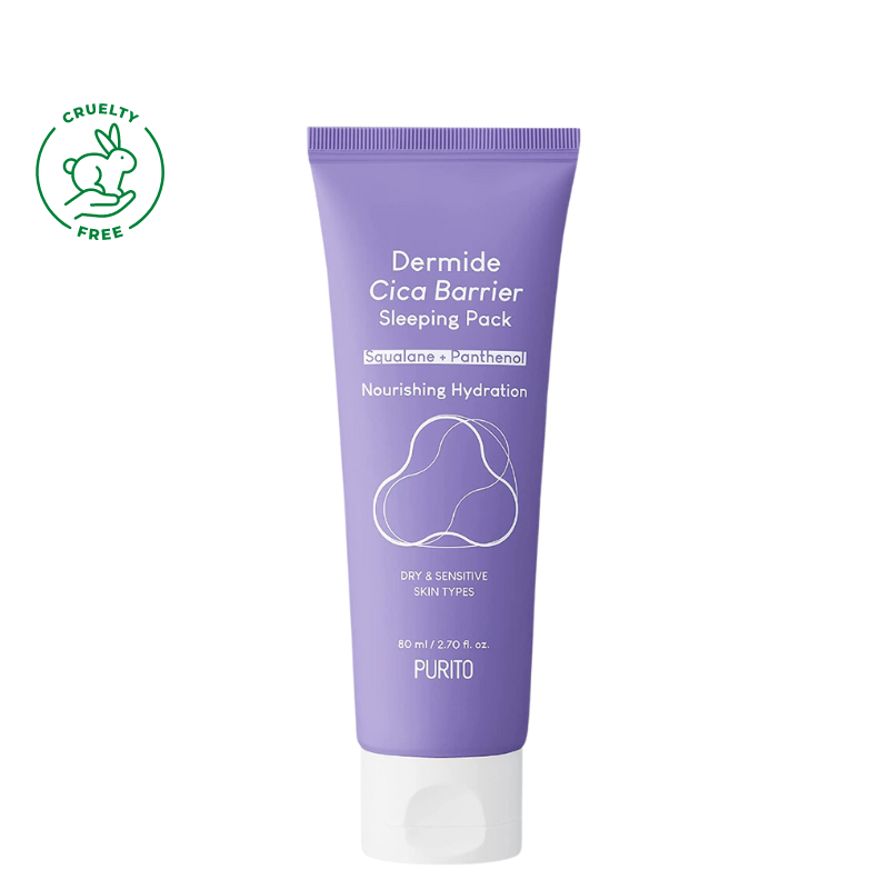 Bestkoreanskincares SLEEPING MASK Dermide Cica Barrier Sleeping Pack PURITO