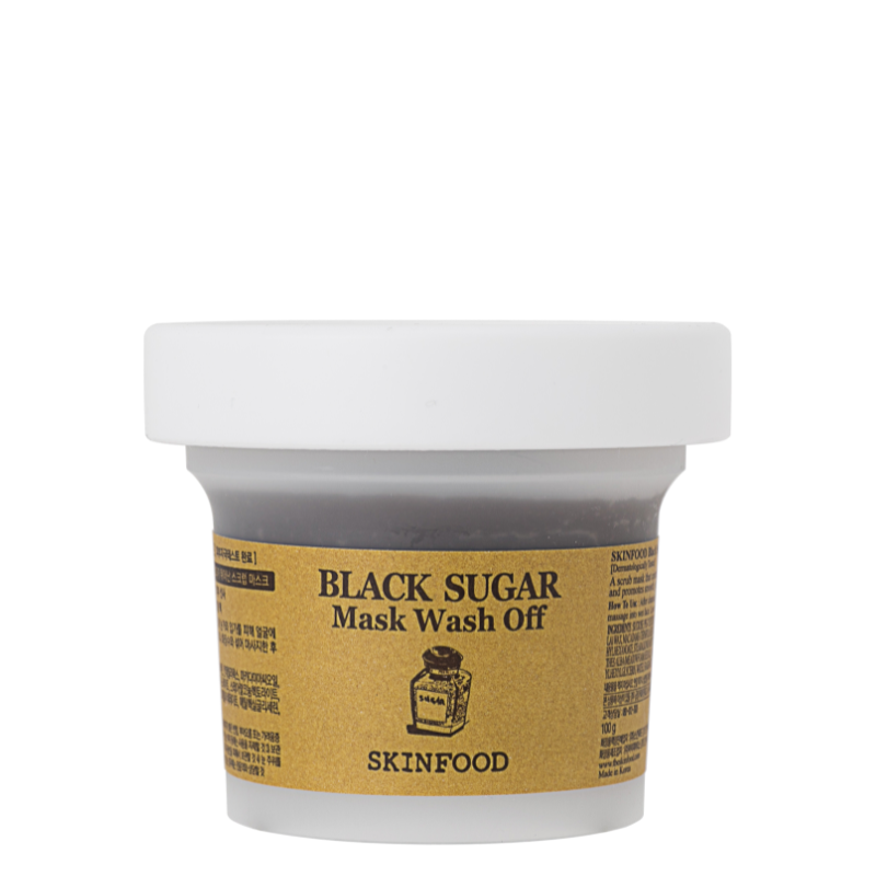 Bestkoreanskincares WASH-OFF MASK Black Sugar Mask Wash Off  SKINFOOD
