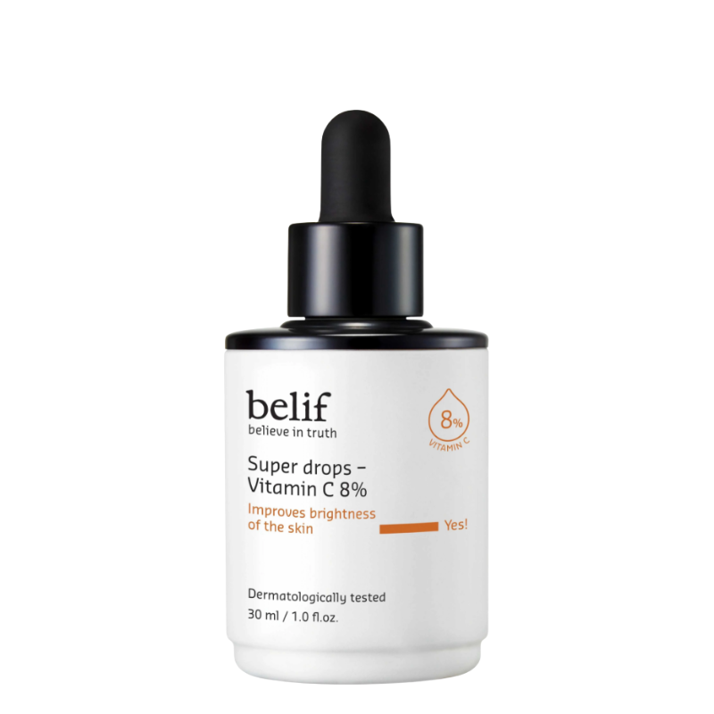 Bestkoreanskincares AMPOULE Super Drops Vitamin C 8% belif