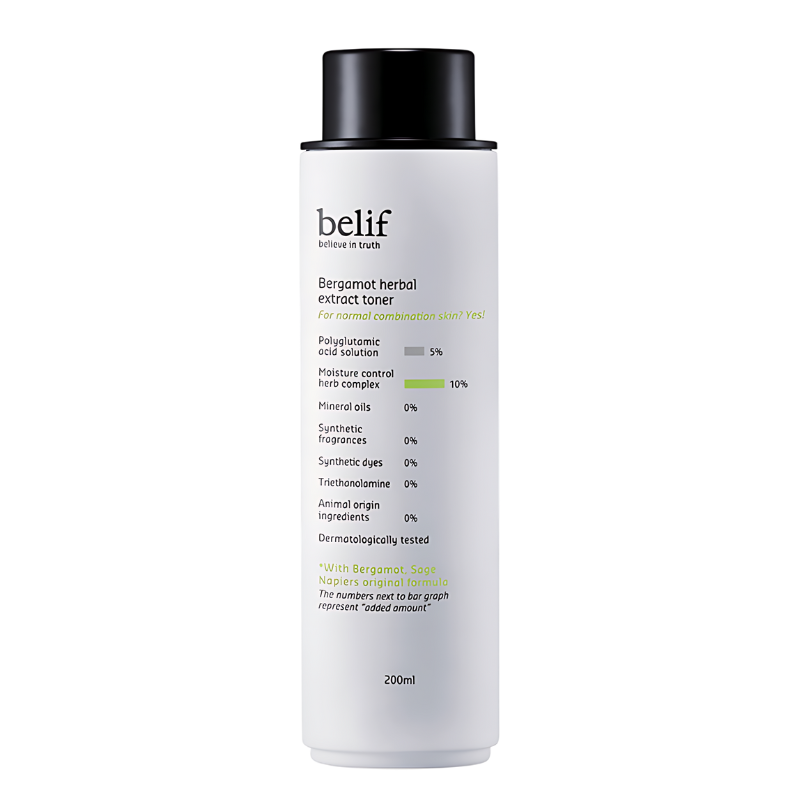 Bestkoreanskincares TONER Bergamot Herbal Extract Toner belif