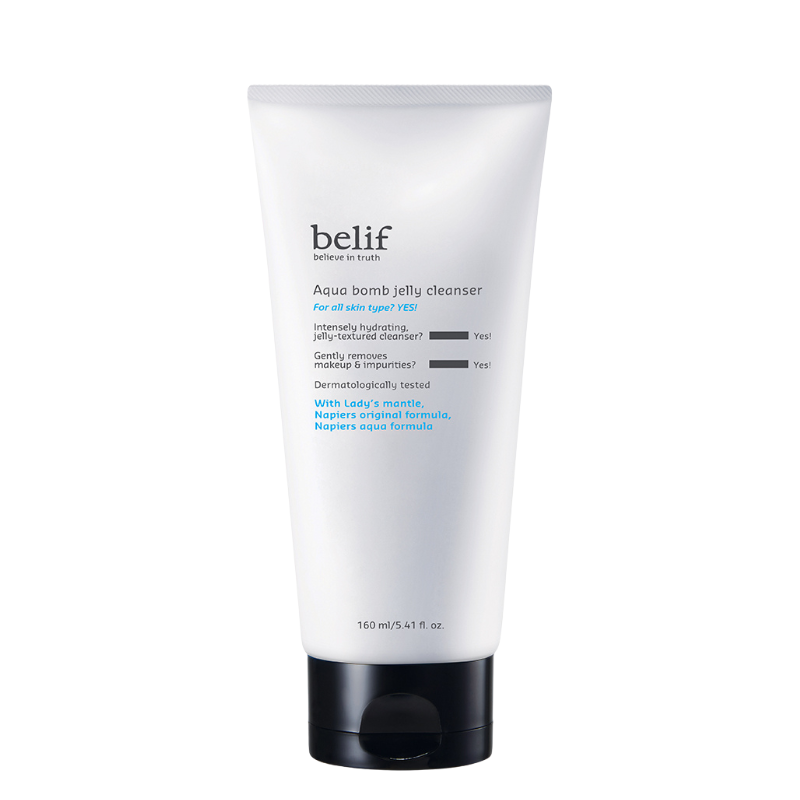Bestkoreanskincares CLEANSING GEL Aqua Bomb Jelly Cleanser belif