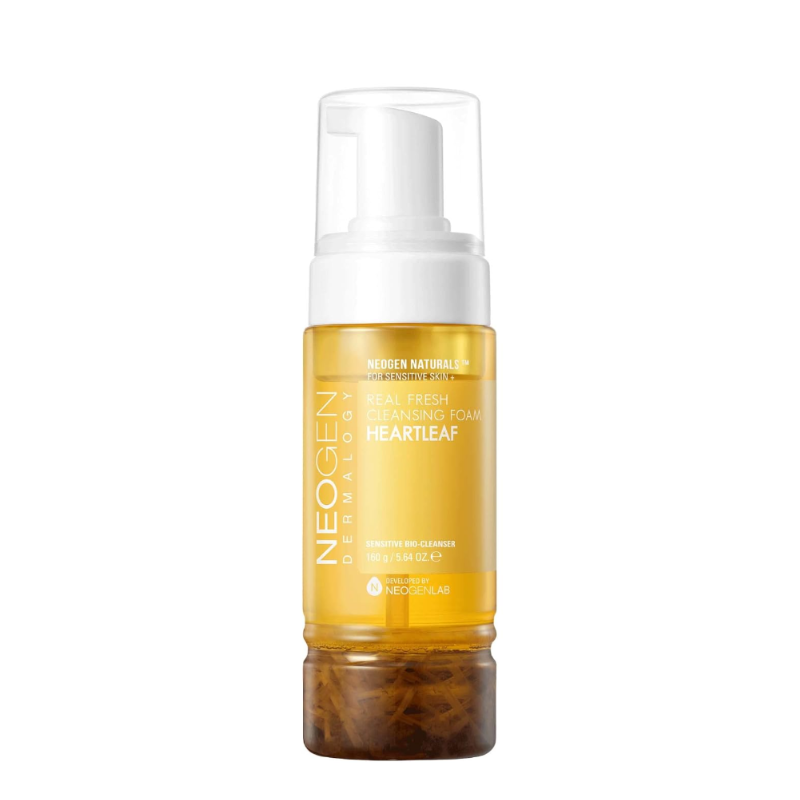 Bestkoreanskincares CLEANSING FOAM Dermalogy Real Fresh Foam Heartleaf NEOGEN