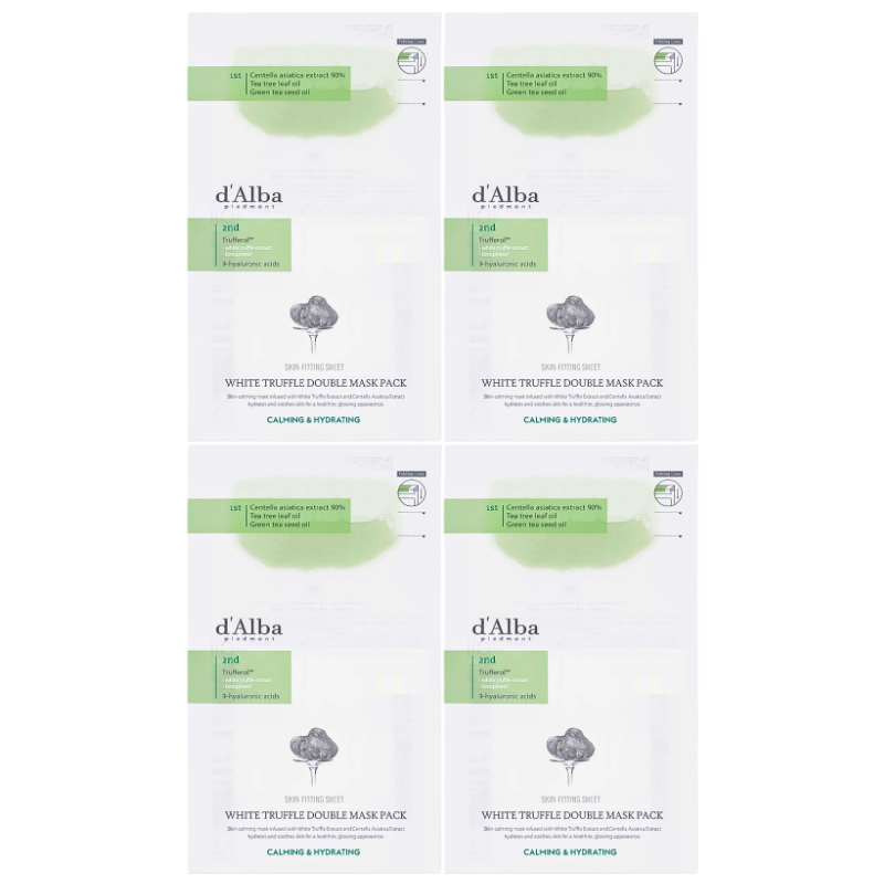 White Truffle Double Mask Pack Calming & Hydrating