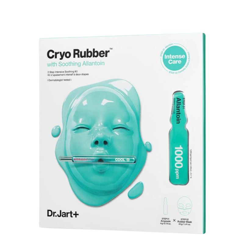 Bestkoreanskincares SHEET MASK Cryo Rubber with Soothing Allantoin Dr.Jart+