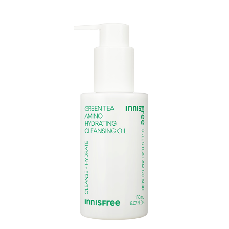 Bestkoreanskincares CLEANSING OIL Green Tea Amino Hydrating Cleansing Oil innisfree