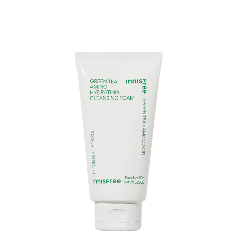 Bestkoreanskincares CLEANSING FOAM Green Tea Hydrating Amino Acid Cleansing Foam innisfree