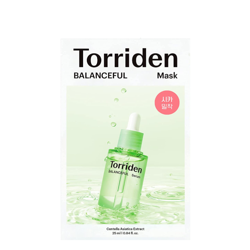 Bestkoreanskincares SHEET MASK Balanceful Cica Mask Set (10 masks) Torriden