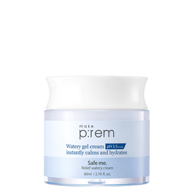 Bestkoreanskincares CREAM Safe Me Relief Watery Cream make p:rem