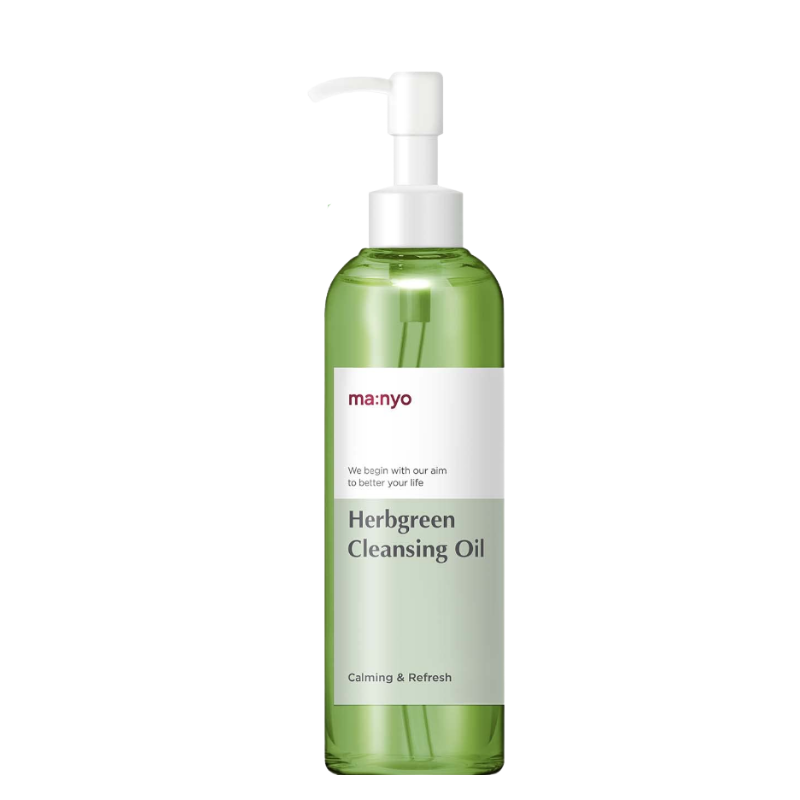 Bestkoreanskincares CLEANSING OIL Herbgreen Cleansing Oil ma:nyo