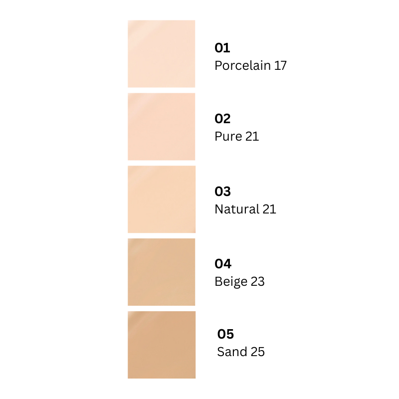 Bare Water Cushion SPF38 PA++++ (5 colors)