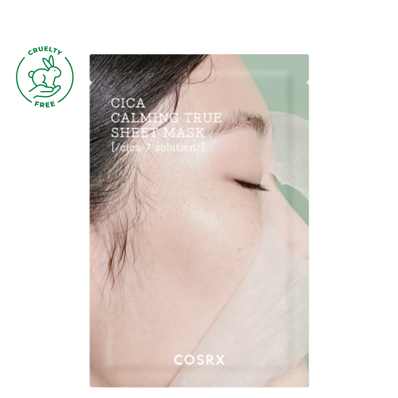Bestkoreanskincares SHEET MASK Pure Fit Cica Calming True Sheet Mask Set COSRX