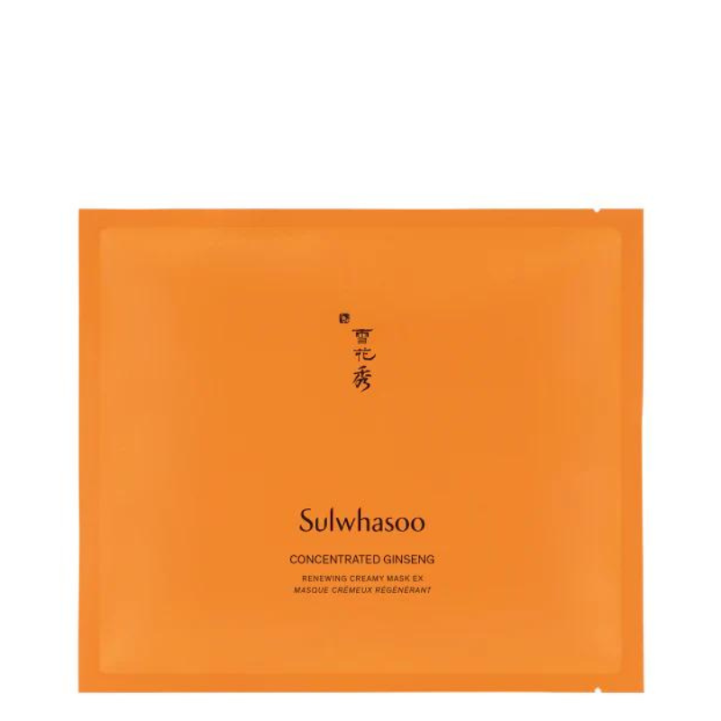 Bestkoreanskincares SHEET MASK Concentrated Ginseng Renewing Creamy Mask EX (5 masks) Sulwhasoo