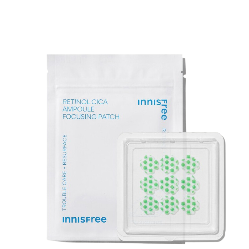 Bestkoreanskincares PATCH Retinol Cica Ampoule Focusing Patch innisfree