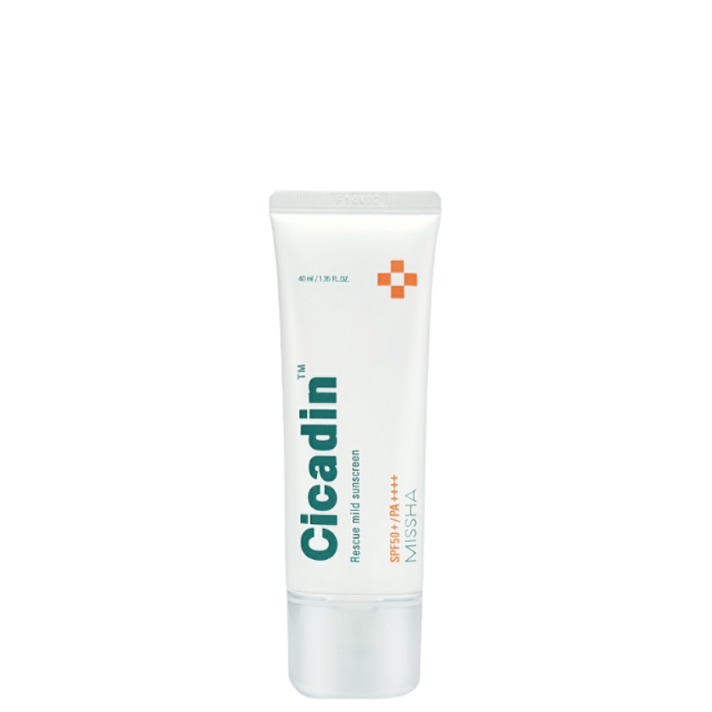 Bestkoreanskincares SUN CREAM Cicadin Rescue Mild Sunscreen SPF50+ PA++++ MISSHA