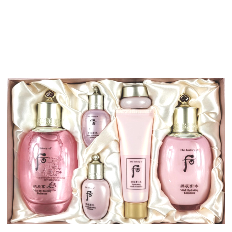 Bestkoreanskincares SET Gongjinhyang Soo Vital Hydrating Special Duo Set The History of Whoo