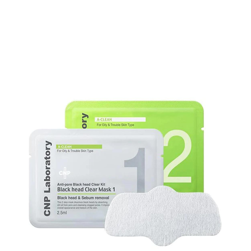 Bestkoreanskincares NOSE PACK Anti-Pore Black Head Clear Kit (10 sets) CNP Laboratory