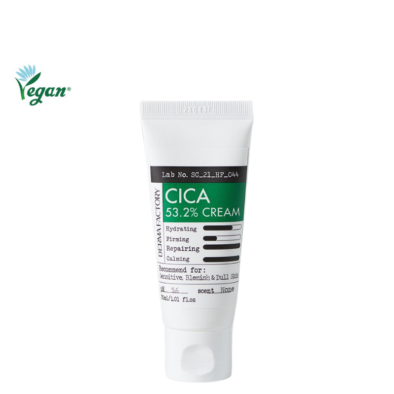 Bestkoreanskincares CREAM CICA 53.2% Cream DERMA FACTORY