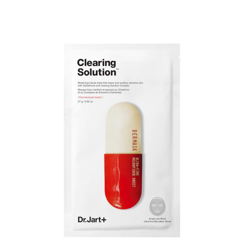 Bestkoreanskincares SHEET MASK Dermask Micro Jet Clearing Solution Mask Set (5 masks) Dr.Jart+
