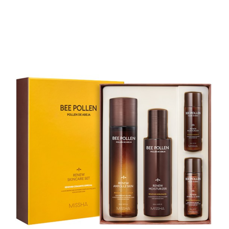 Bestkoreanskincares SET Bee Pollen Renew Special Skincare Set MISSHA