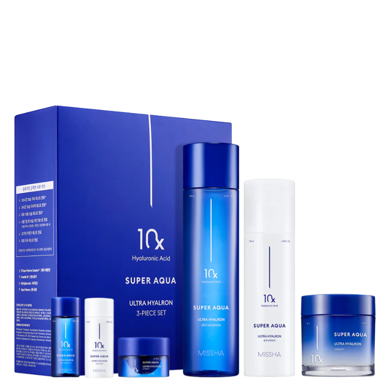 Bestkoreanskincares SET Super Aqua Ultra Hyalron 3-Piece Set MISSHA