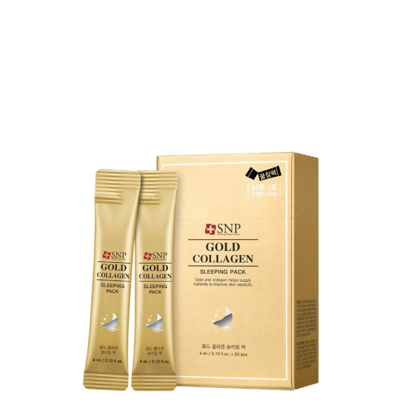 Bestkoreanskincares SLEEPING MASK Gold Collagen Sleeping Pack SNP