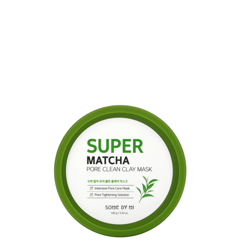 Bestkoreanskincares WASH-OFF MASK Super Matcha Pore Clean Clay Mask SOME BY MI