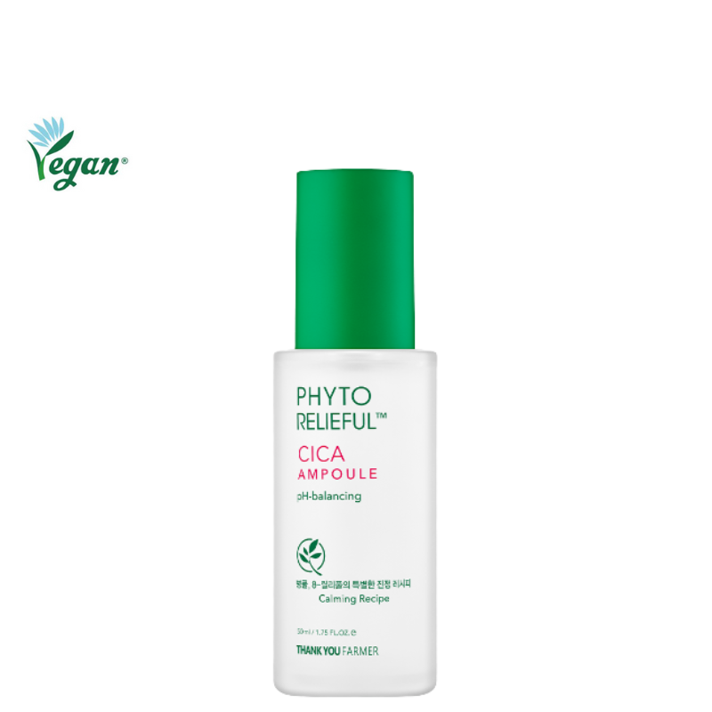 Bestkoreanskincares AMPOULE Phyto Relieful CICA Ampoule THANK YOU FARMER