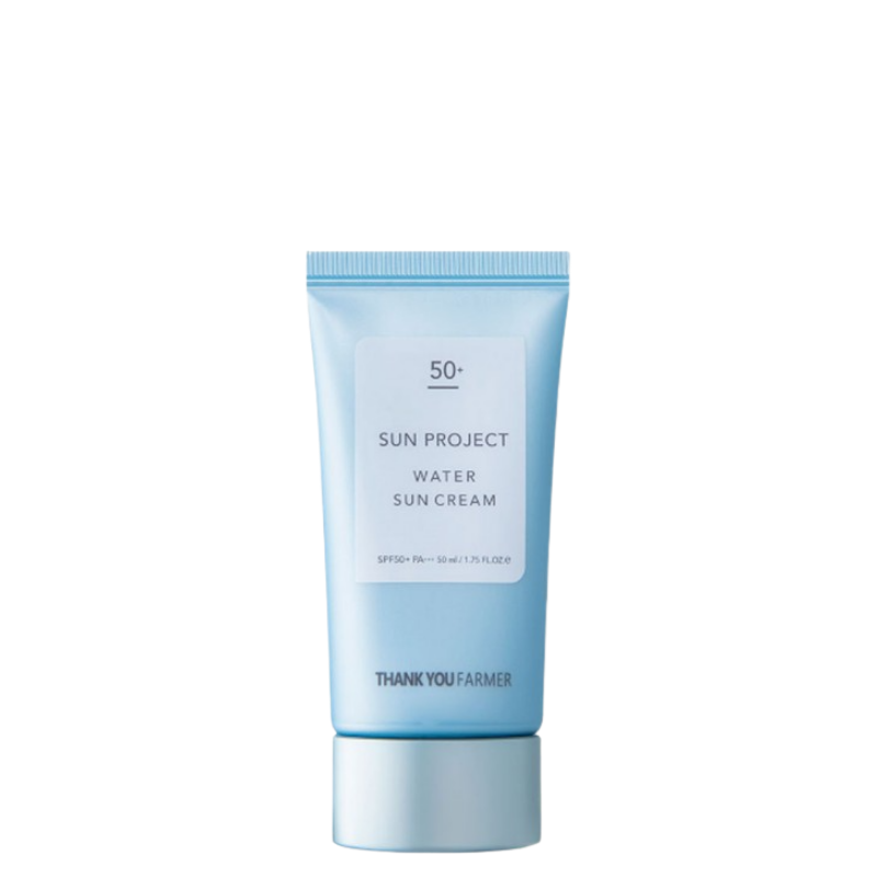 Bestkoreanskincares SUN CREAM Sun Project Water Sun Cream SPF50+ PA+++ THANK YOU FARMER